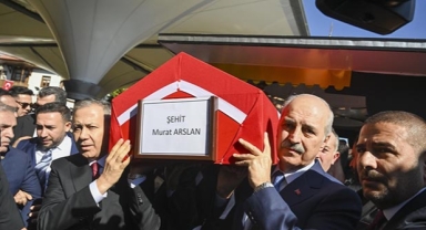 TUSAŞ şehidi taksici toprağa verildi