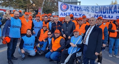 Yol İş’ten büyük Ankara mitingi