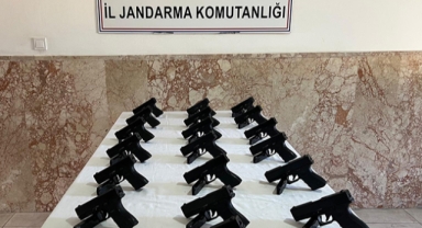 19 ruhsatsız tabanca ele geçirildi