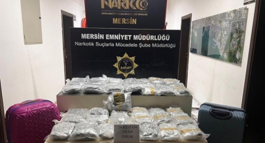 33 kilogram esrar ele geçirildi