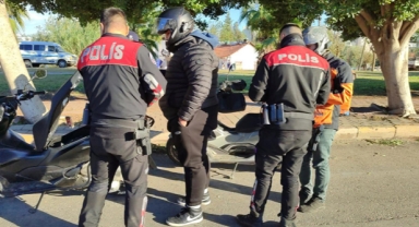 Antalya'da trafik denetimi