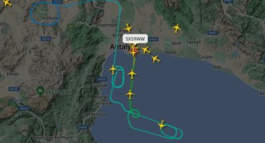 Antalya'da uçaklar havalimanına inemedi!