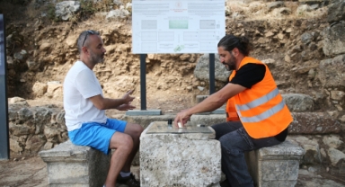 Antik Kentte ‘Roma tavlası’