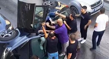 Burnu kanamadan çıktı