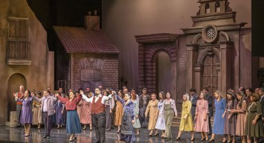 Cavalleria Rusticana'yı sahnelendi