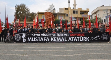 Gazipaşa'da 10 Kasım töreni