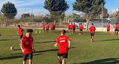 Genç milliler Antalya’da