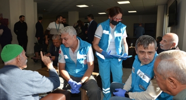 Huzurevinde diş taraması