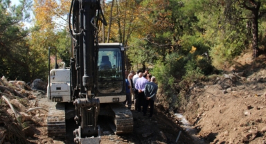Kaş'ta İslamlar'ın su sorunu çözülüyor