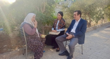 Kaymakam Topsakaloğlu, şehit ailesini ziyaret etti