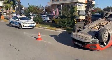 Kazada burunları bile kanamadı