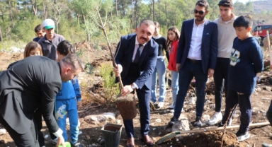Kemer'de fidan dikim etkinliği