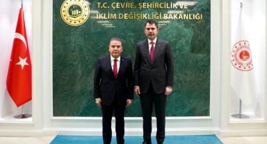 Muhittin Böcek Bakan Kurum ile görüştü