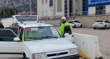 O sürücü yakalandı!