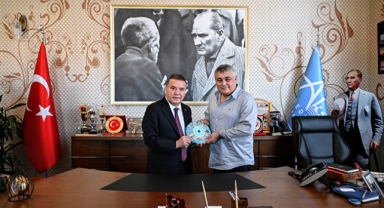 Ortak hedefleri Aksu’ya hizmet