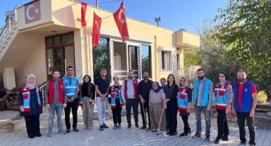 Şehit anneannesinin evi temizlendi