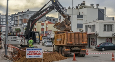 21. Cadde’nin yağmur suyu sorunu çözüldü
