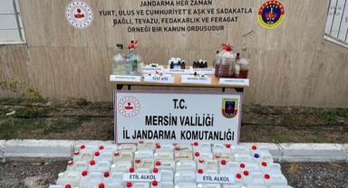 540 litre sahte içki ele geçirildi