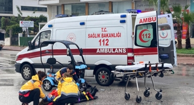 Antalya’da kaza: 1 yaralı
