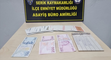 Antalya'da kumar operasyonu