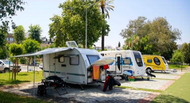 Büyükşehir'den yeni karavan park