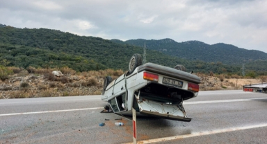 Demre'de trafik kazası