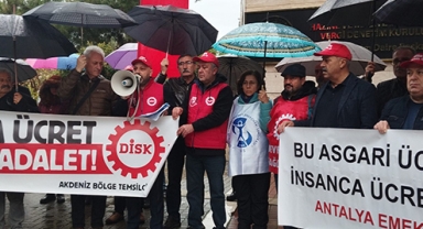 DİSK: Bu asgari ücretle yaşanmaz