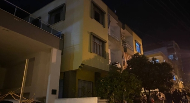 Evin banyosunda yangın