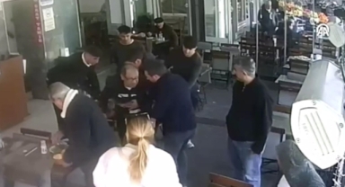 Heimlich manevrasıyla kurtarıldı