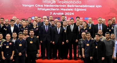 İtfaiyeciler eğitim için Antalya'da