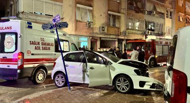 Kafa kafaya çarpıştılar