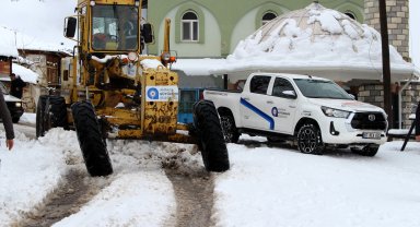 Kapanan yollar açılıyor