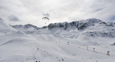 Kayak merkezlerinde yılbaşı doluluğu
