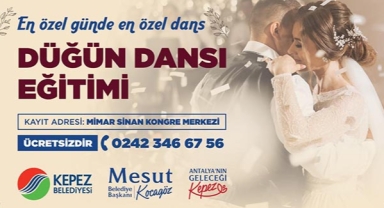 Kepez’den evlenecek çiftlere müjde!