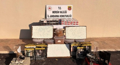 Mersin'de kaçakçılık operasyonu