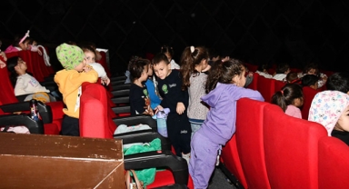 Miniklerin sinema keyfi