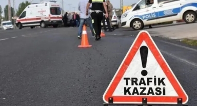 Motosikletin sürücüsü ağır yaralandı