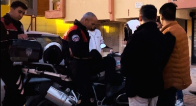 Motosiklette tabanca ele geçirildi