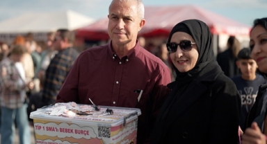 SMA’lı bebeğe bağış topladı