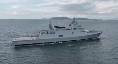 TCG AKHİSAR ilk seyrini gerçekleştirdi