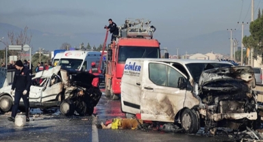 Zincirleme kaza: 7 yaralı