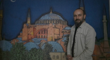 120 bin çivi kullandı