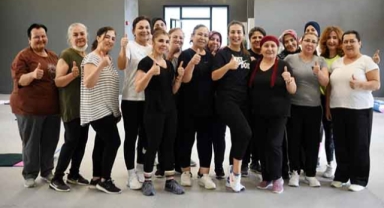 Aerobik ve pilates kurslarına büyük ilgi