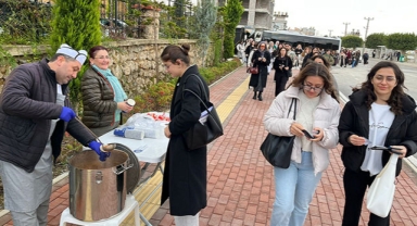 ALKÜ öğrencilerine Büyükşehir’den çorba
