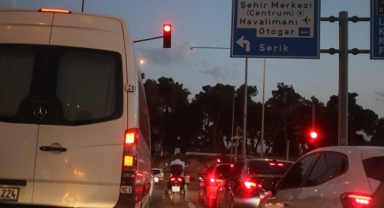 Antalya’da yayla trafiği
