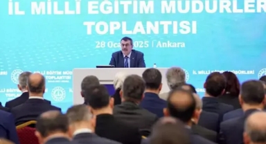 Bakan Tekin, 81 ilin milli eğitim müdürüyle bir araya geldi