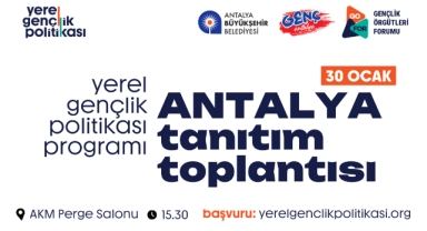 Büyükşehir Gençlik Programı başlıyor
