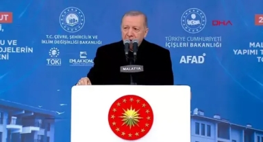 Cumhurbaşkanı Erdoğan: Deprem konutlarının yüzde 45'i tamamlandı