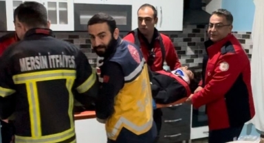Havalandırma boşluğuna düşen çocuk yaralandı