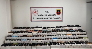 Kaçak güneş gözlükleri ele geçirildi